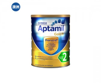 【澳洲直邮包邮】Aptamil 爱他美 金装2段 1罐*900克（适合6-12个月婴儿） 